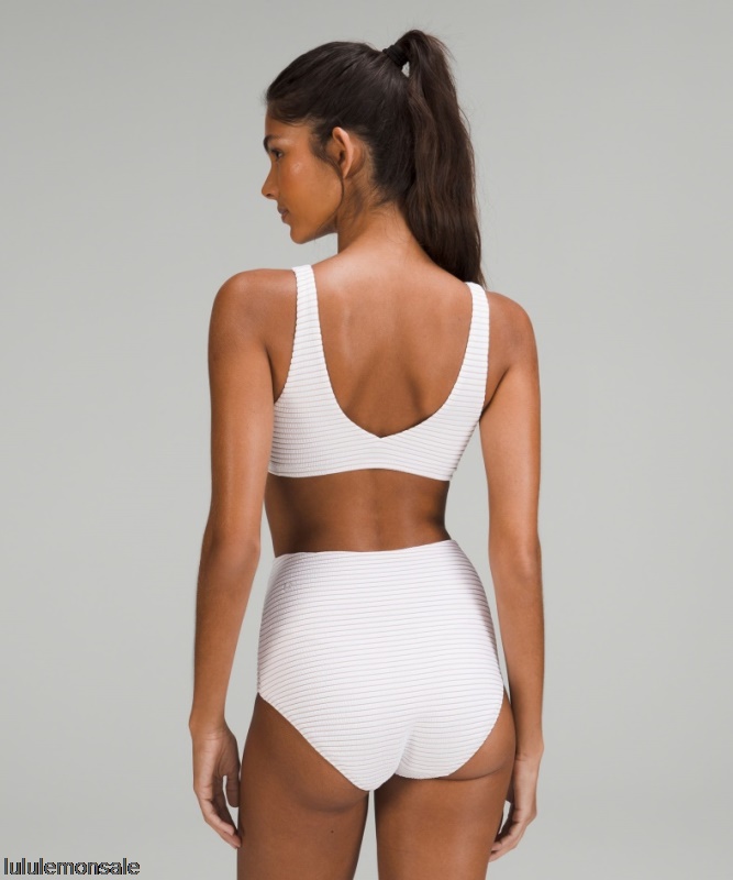 Lululemon Damen DELULU505 | Lululemon Deutschland Pink Bliss Gesmoktes Badeoberteil A/b Cup Nur Online